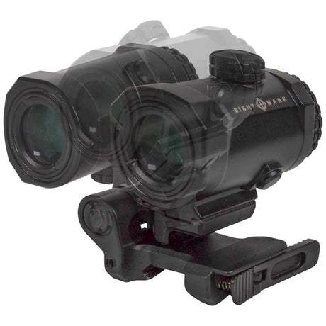 Sightmark XTM-3 3xMagnifier punapistetähtäimelle LQD flip to side -kiinnikkeellä