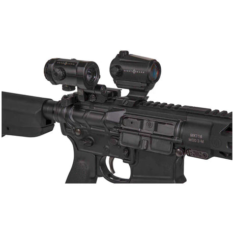Sightmark XTM-3 3xMagnifier punapistetähtäimelle LQD flip to side -kiinnikkeellä