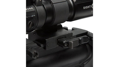 Sightmark T-5 suurentaja with LQD Flip to Side punapistetähtäinkiinnike