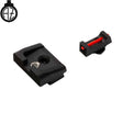 Rautähtäimet Glock [G17 G19 G26 & other] kuituoptiikalla | tyyppi