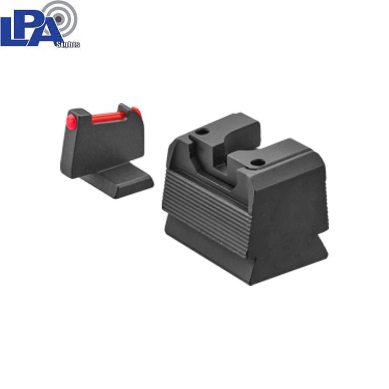 Smith & Wesson M&P M2.0 Optics Ready puolisäädettävät rautähtäimet | with fiber optics