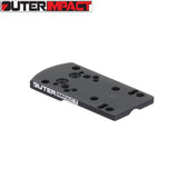 Smith & Wesson M&P [incl. M&P M2.0] punapistetähtäinkiinnike | type C [RMR RTS Docter footprint]