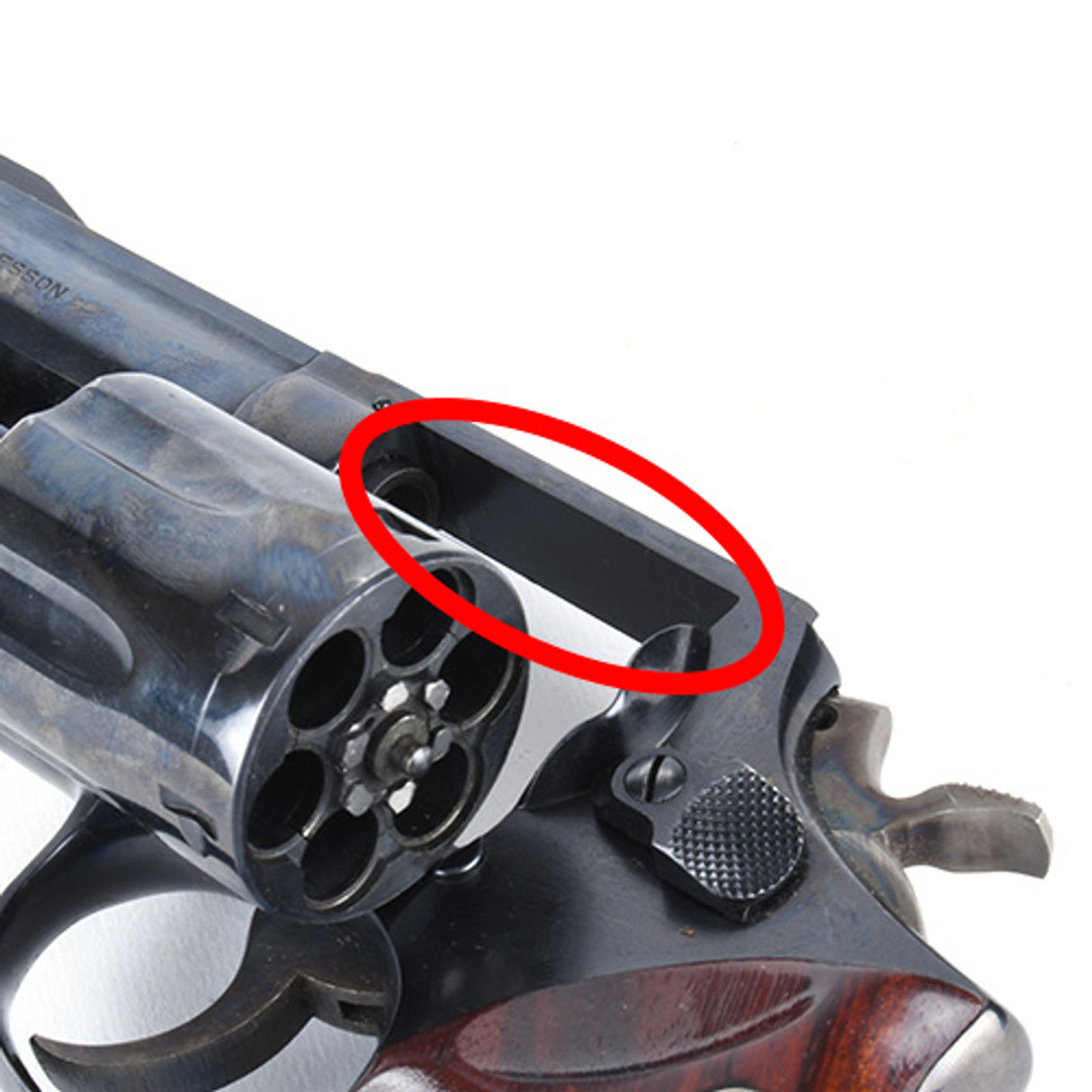 Smith & Wesson revolveri [K, L, N & X] punapisteen kiinnitys | Trijicon RMR jalanjälki 