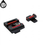 Springfield [XD,XDM] & HS Produkt [XDM HS-9 SF19] rautähtäimet kuituoptiikalla | tyyppi B