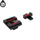 Springfield [XD,XDM] & HS Produkt [XDM HS-9 SF19] rautähtäimet kuituoptiikalla | tyyppi B