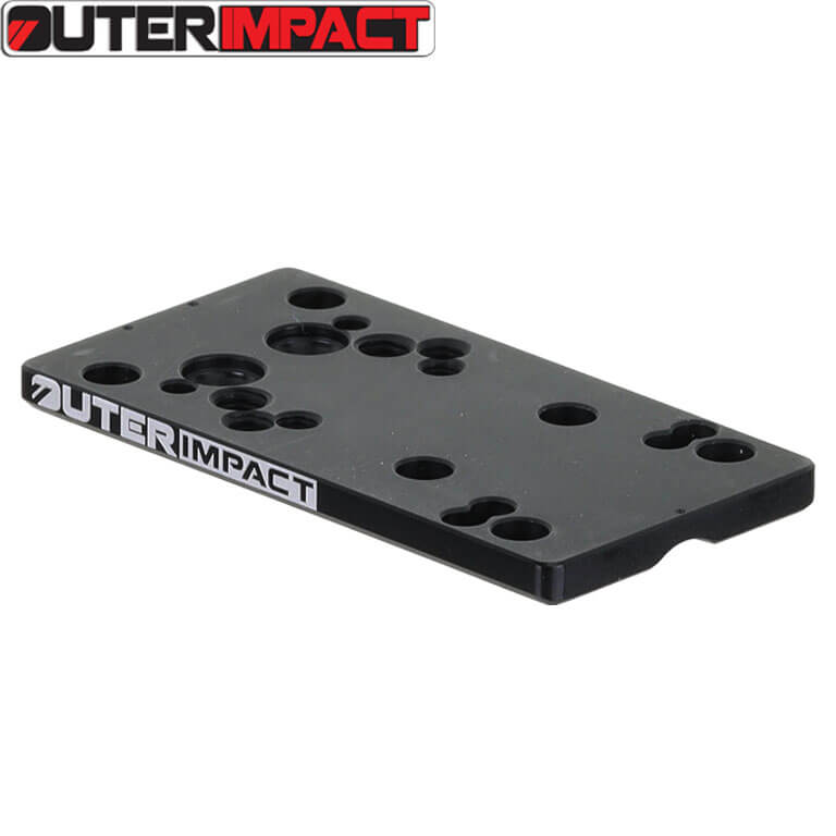 Springfield [XD,XDM XDS] & HS [XDM HS-9 XDS] punapistetähtäinkiinnike | type C [RMR RTS Docter footprint]