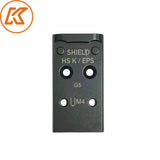Teräksinen punapistetähtäimen levy Glock MOS:lle | Shield RMSc & Holosun K-series footprint