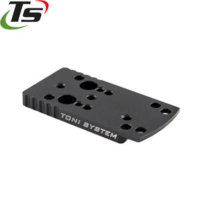 Tanfoglio Stock 2 Optic [Pre 2022] adapterilevy | type A [RMSc DPP & Docter footprints]