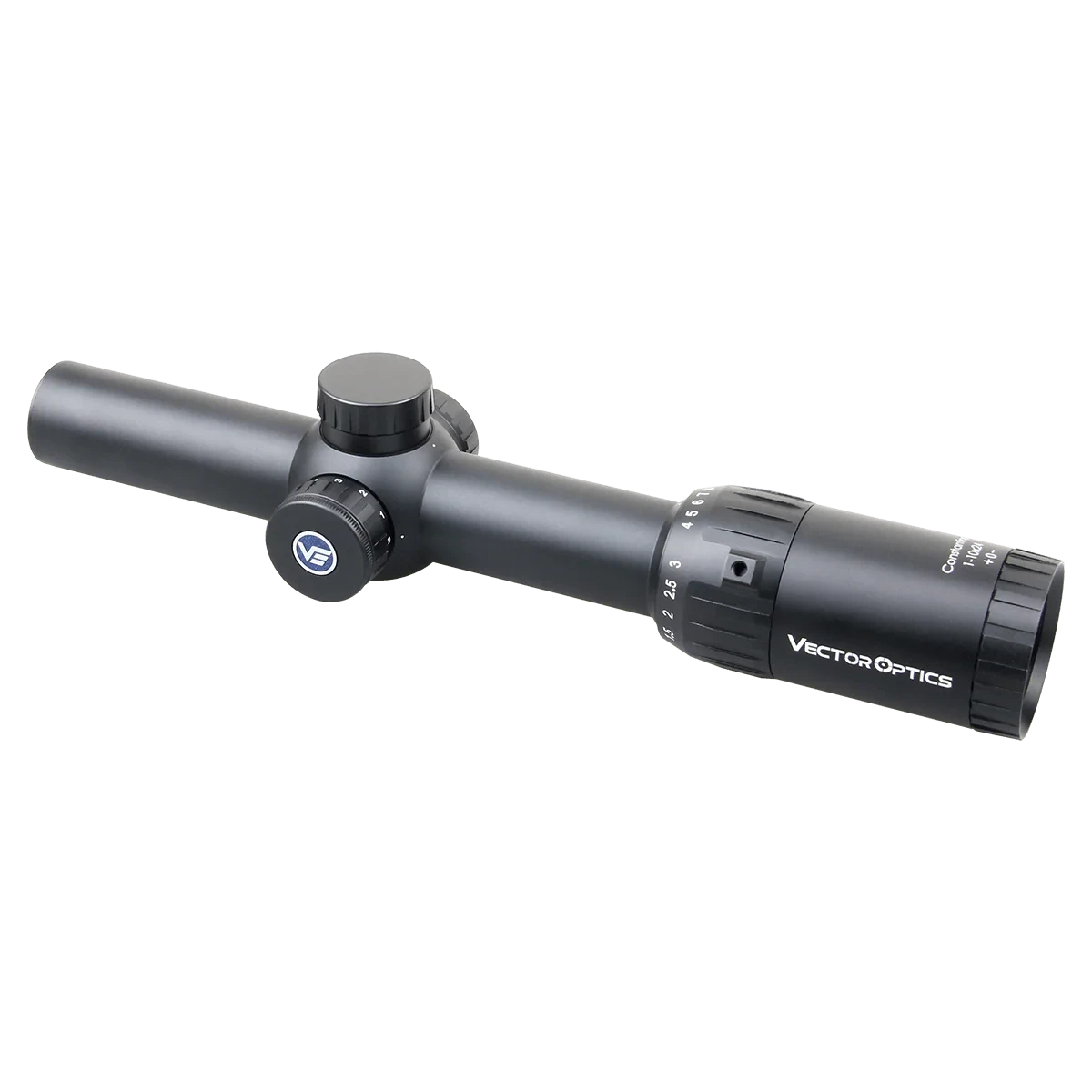 Vector Optics Constantine 1-10x24 Fiber Center Dot kivääritähtäin Vector Optics