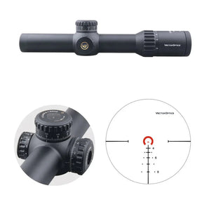 Vector Optics Continental x6 1-6x28FFP kiväärin kiikaritähtäin Vector Optics