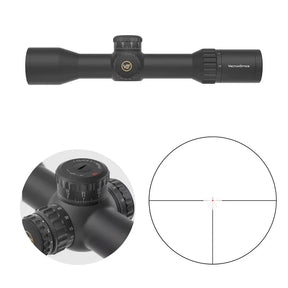 Vector Optics Continental x6 2-12x44 CTR MPVO kiväärin kiikaritähtäin Vector Optics