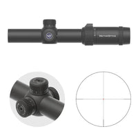 Vector Optics Forester 1-5x24 SFP Fiber kiväärikiikari 