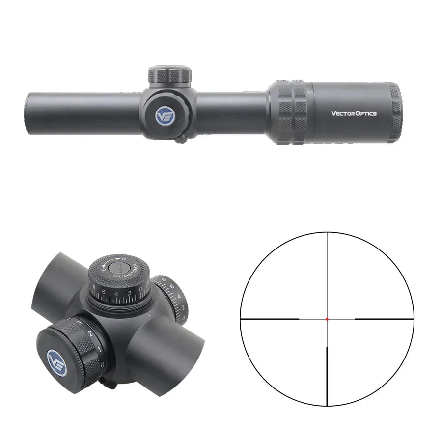 Vector Optics Grizzly 1-4x24 Hunting metsästyskiikari Vector Optics
