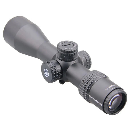 Vector Optics Veyron 3-12x44 FFP kompakti kiväärin kiikaritähtäin