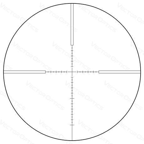 Vector Optics Veyron 3-12x44 SFP compact kiväärin kiikaritähtäin