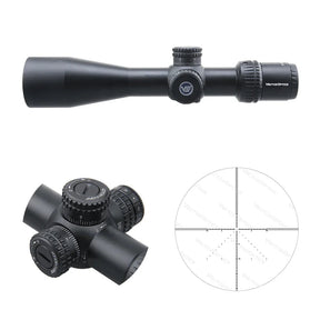 Vector Optics Veyron 4-16x44 IR First Focal Plane valaistu kiväärin kiikaritähtäin
