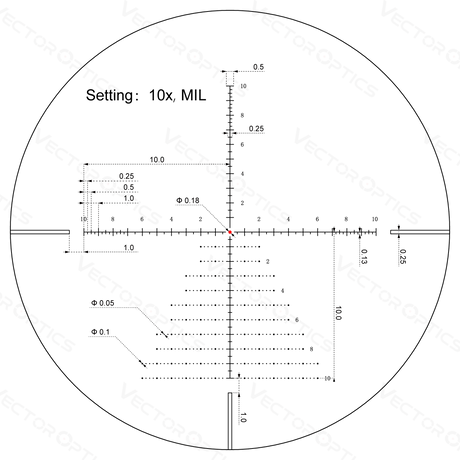 Vector Optics Veyron 4-16x44IR SFP kompakti kiväärin kiikaritähtäin