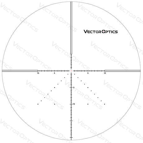 Vector Optics Veyron 6-24x44 IR First Focal Plane valaistu kiväärin kiikaritähtäin