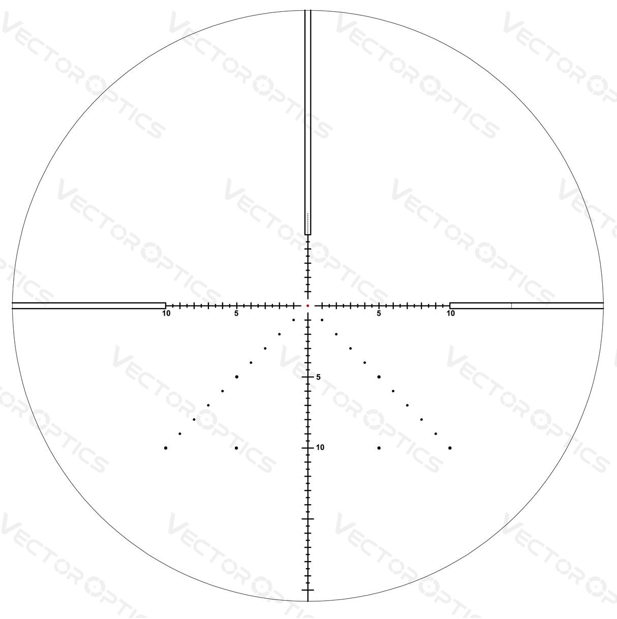 Vector Optics Veyron 4-16x44 IR Ensimmäinen polttotason valaistu kiikaritähtäin 