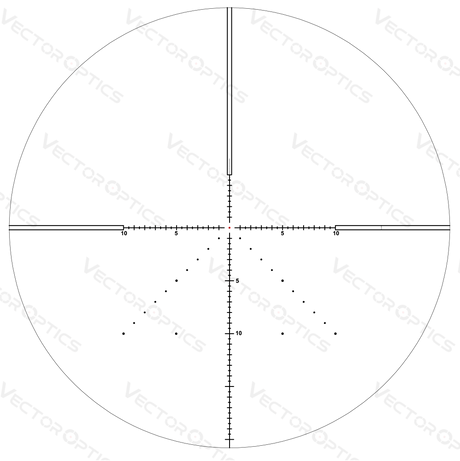 Vector Optics Veyron 4-16x44 IR First Focal Plane valaistu kiväärin kiikaritähtäin