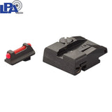 Walther [PPQ P99 Creed PPX & PPS] säädettävät rautähtäimet | kuituoptiikalla