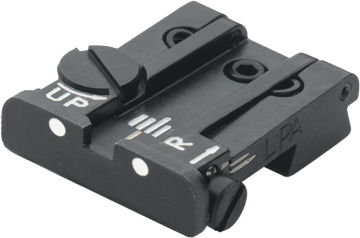 Colt [Series 70 80 90] säädettävä takatähtäin | valkoiset pisteet