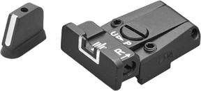 CZ P-07 CZ P-09 rautähtäimet | valkoiset viivat