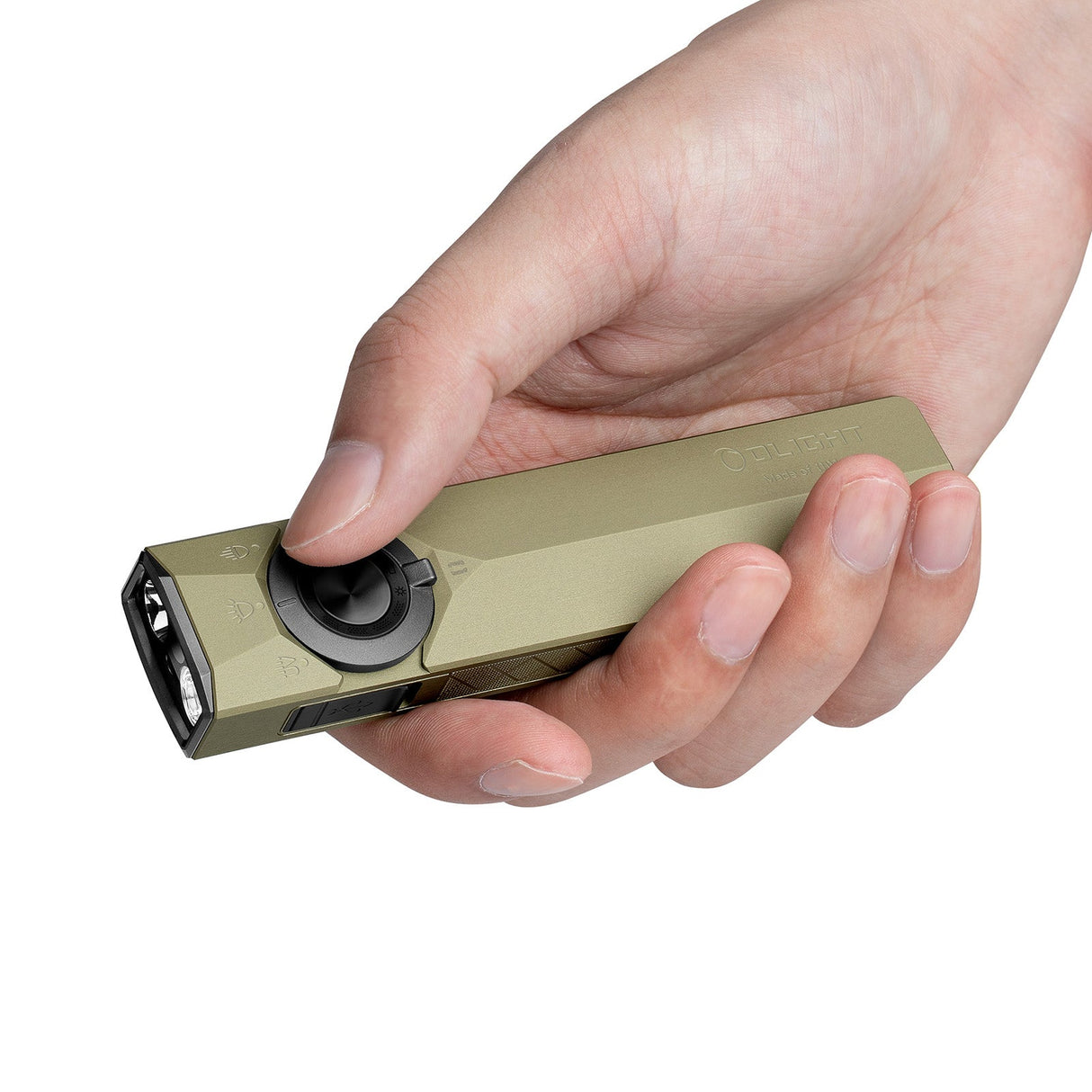 Olight ArkPro Ultra | flat 4-in-1 EDC valaisin | 1.700 lm - Olive Green