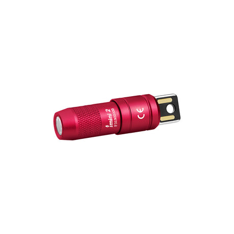 Olight imini 2 | mini ladattava avaimenperä valaisin | 50 lm - Passionate Red