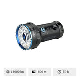 Olight Marauder 2 | erittäin tehokas ladattava valaisin | 14.000 lm