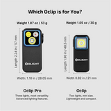 Olight Oclip Pro | monitoiminen klipsivalaisin | 500 lm