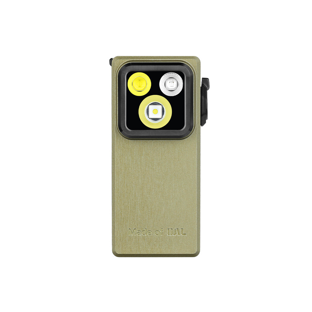 Olight Oclip Ultra | 3-in-1 clip-on EDC-valaisin | 530 lm - Olive Green