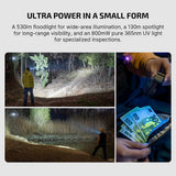 Olight Oclip Ultra | 3-in-1 clip-on EDC-valaisin | 530 lm - Olive Green