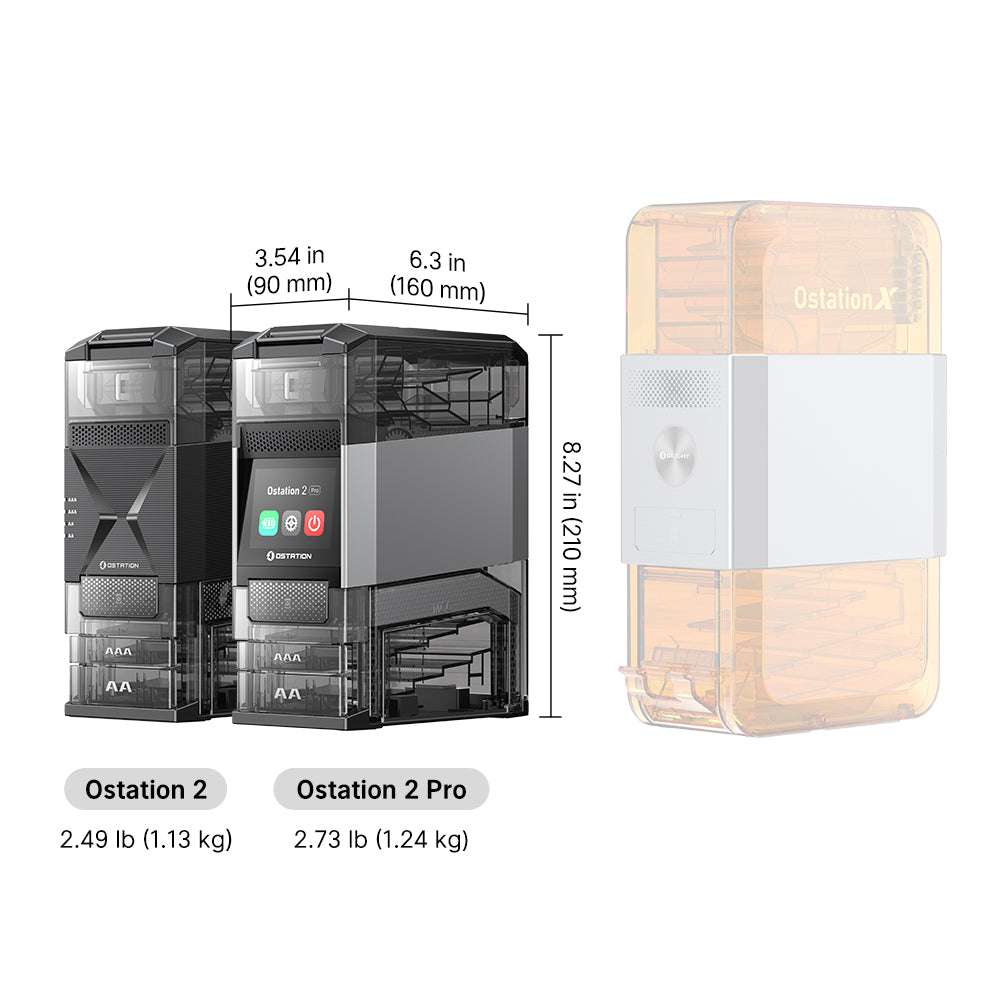 Olight Ostation 2 Pro | älykäs AA/AAA-akkulaturi | 3-in-1