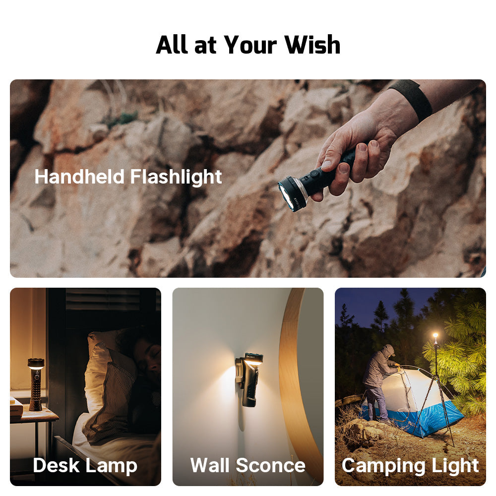 Olight Prowess | valaisin with bidirectional lighting | 5.000 lm