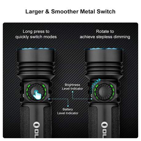 Olight Seeker 4 Pro | suuritehoinen valaisin | 4.600 lm