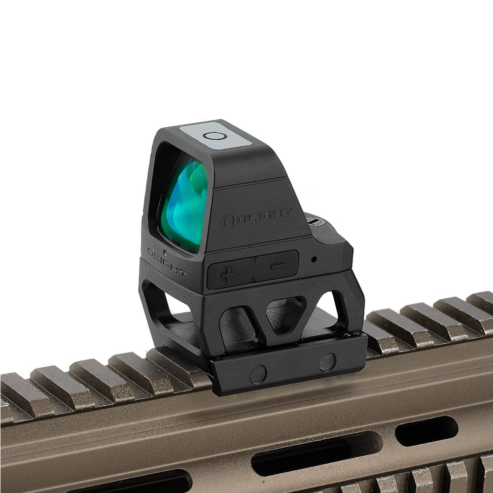Picatinny punapistetähtäinkiinnike korottimella [21 mm] | Trijicon RMR footprint