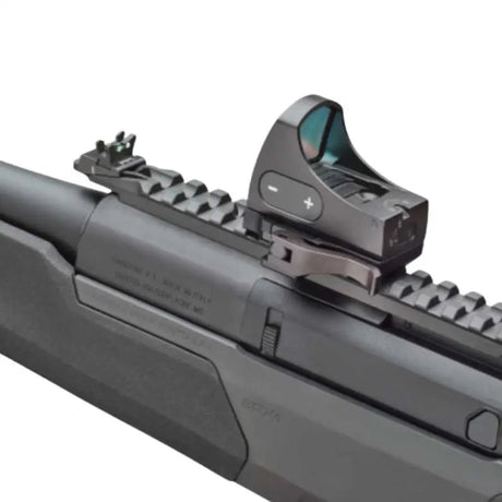 Picatinny punapistetähtäinkiinnike with QD mechanism | Trijicon RMR footprint
