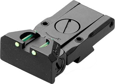 Remington 1911 R1 säädettävä takatähtäin | fiber optic