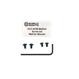 Ruuvit Shield Walther -kiinnikkeille | 4 kpl