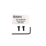 Ruuvit Sig P320:lle | 2 kpl