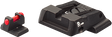 Smith & Wesson M&P säädettävät rautähtäimet | fiber optic