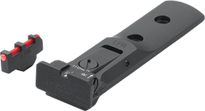 Smith & Wesson revolveri [686 629 19 66 586 & other] säädettävät rautähtäimet | fiber optic