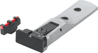 Smith & Wesson revolveri [686 629 19 66 586 & other] säädettävät rautähtäimet | fiber optic