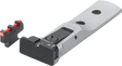 Smith & Wesson revolveri [686 629 19 66 586 & other] säädettävät rautähtäimet | fiber optic