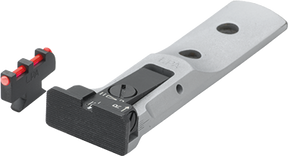 Smith & Wesson revolveri [686 629 19 66 586 & other] säädettävät rautähtäimet | fiber optic