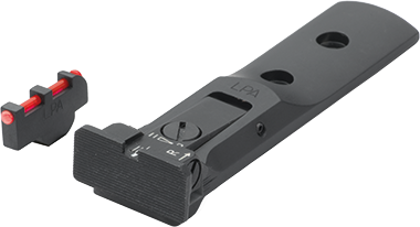 Smith & Wesson revolveri [686 629 19 66 586 & other] säädettävät rautähtäimet | fiber optic