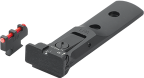 Smith & Wesson revolveri [686 629 19 66 586 & other] säädettävät rautähtäimet | fiber optic