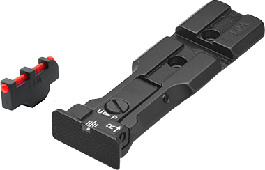 Smith & Wesson revolveri [686 629 19 66 586 & other] punapistetähtäin ready säädettävät rautähtäimet | fiber optic
