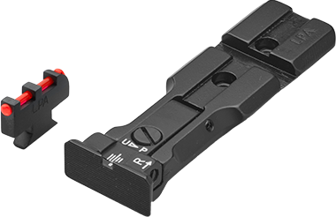 Smith & Wesson revolveri [686 629 19 66 586 & other] punapistetähtäin ready säädettävät rautähtäimet | fiber optic